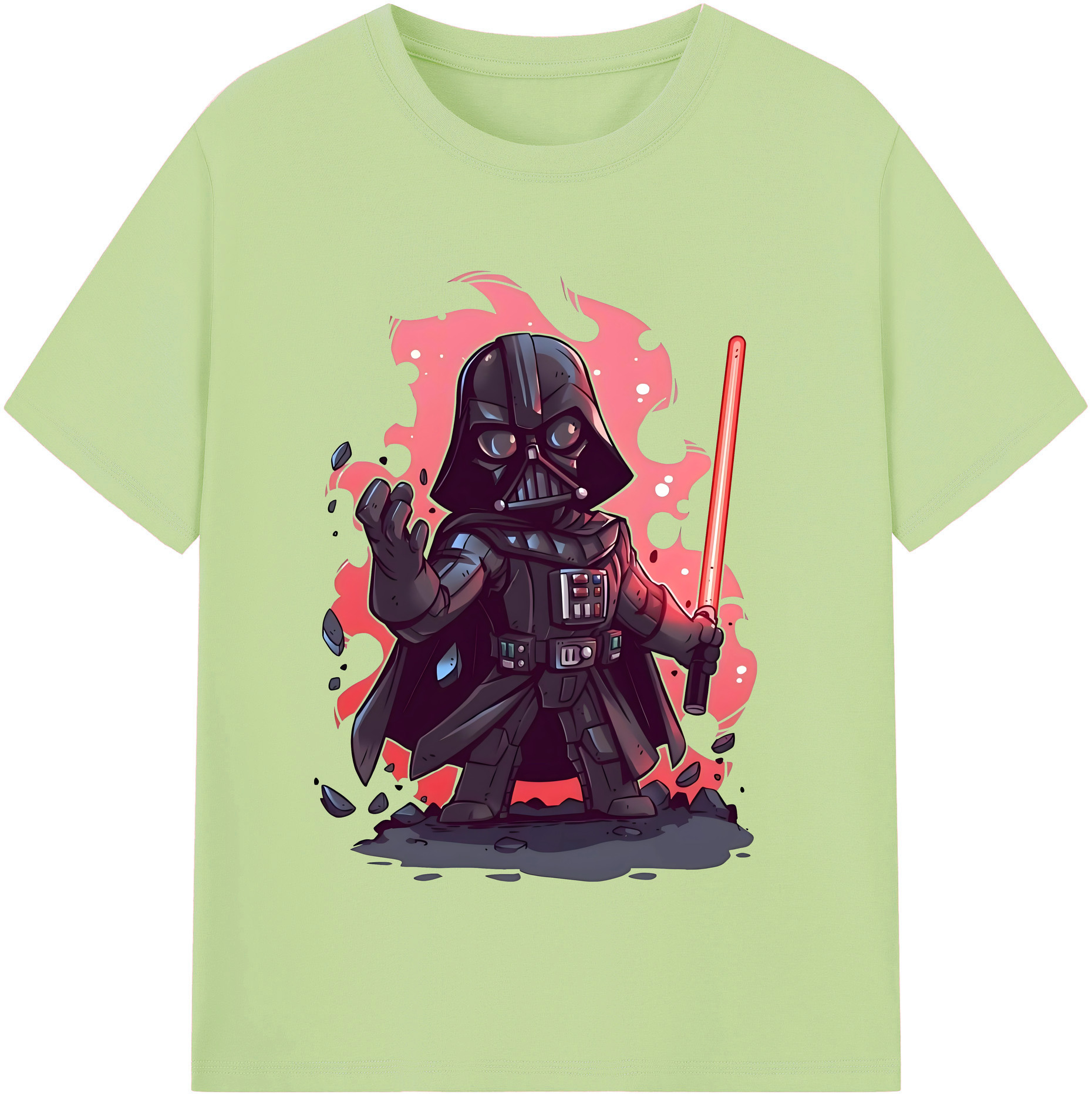 （画像用） スター・ウォーズ Star Wars 綿100％半袖Tシャツ（フロントプリント）